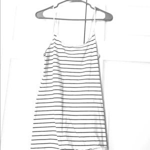 White body con dress